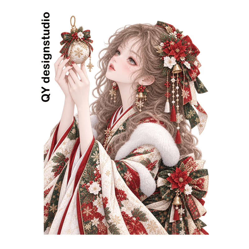 QYstudio10月新作ステッカーQセット5種類5枚