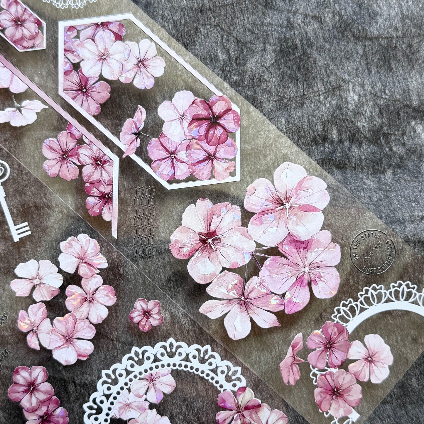 QYマステ7月新作♡夕日花畑 貝殻光