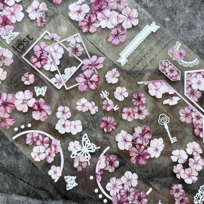 QYマステ7月新作♡夕日花畑 貝殻光