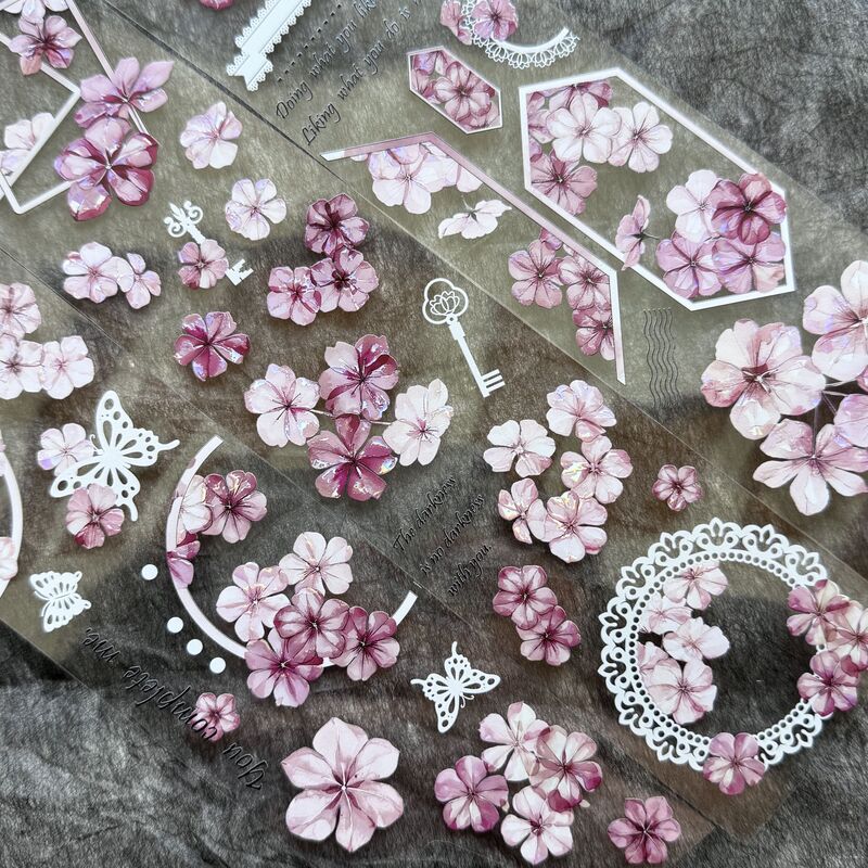 QYマステ7月新作♡夕日花畑 貝殻光