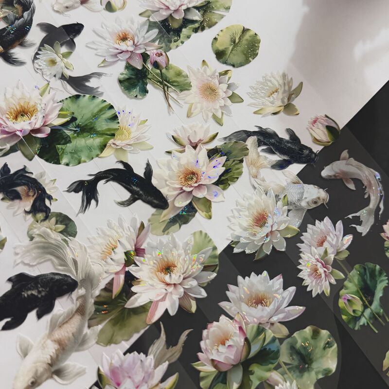 QYマステ7月新作 歩歩蓮華 6cm×5M 貝殻光