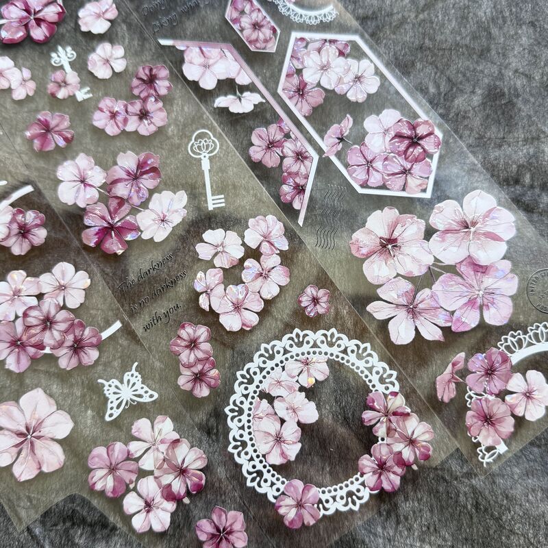 QYマステ7月新作♡夕日花畑 貝殻光