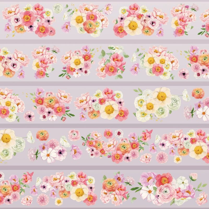 Crateyマステ缪斯花语 5cm×2M PET