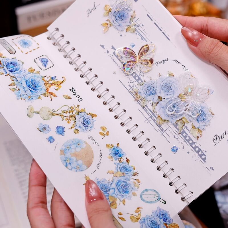 XBマステ【时过留痕○冷调】3cm×3M（300cmループ）PET型抜き