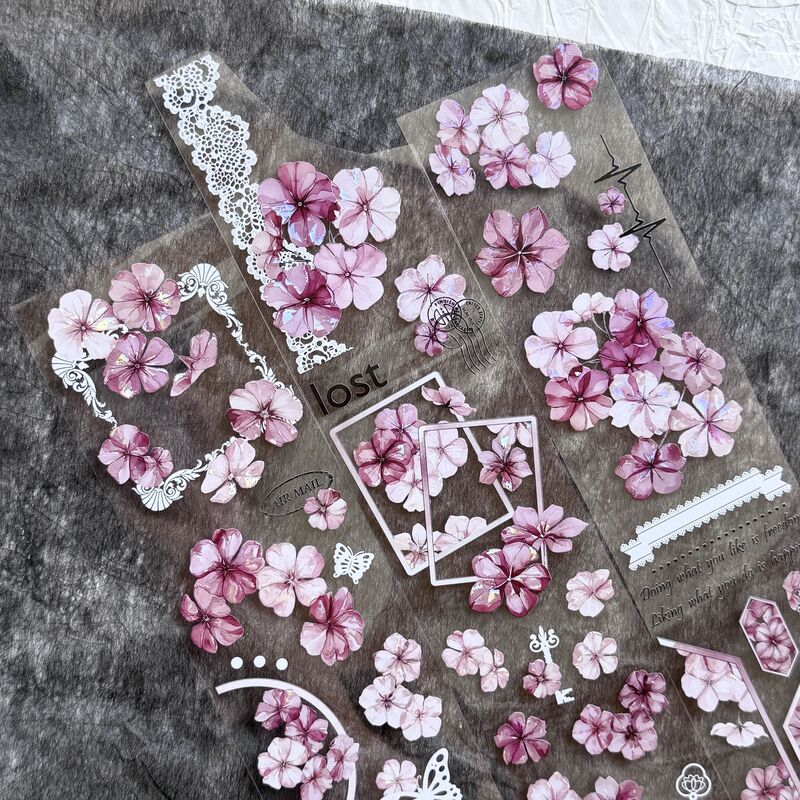 QYマステ7月新作♡夕日花畑 貝殻光