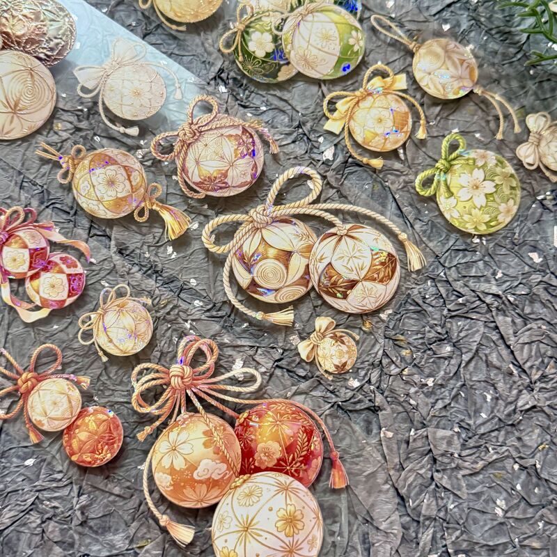 QYマステ9月新作夕糸手毬・萩 6cm×5M 貝殻光