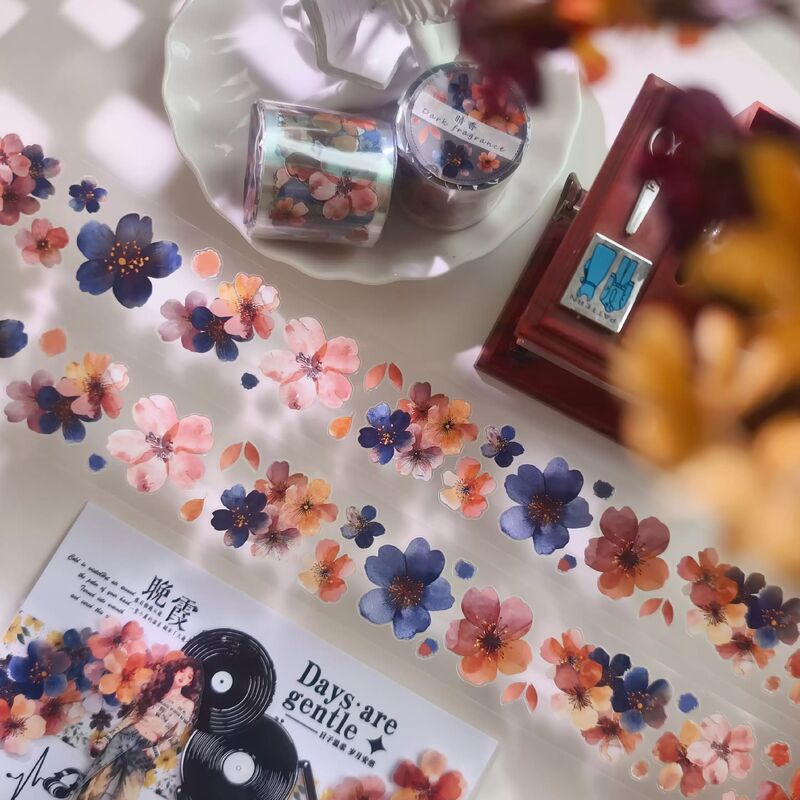 DXSマステ《暗香》4cm×3M （60cmループ）PET型抜き