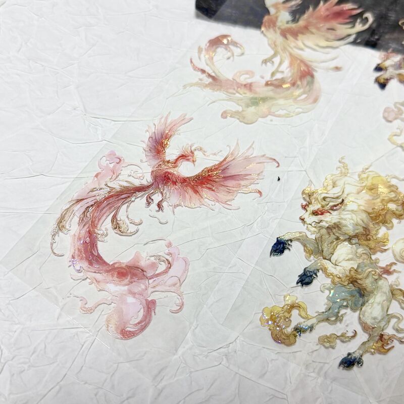 QYマステ6月新作 雲上の神獣  6cm×5M 貝殻光