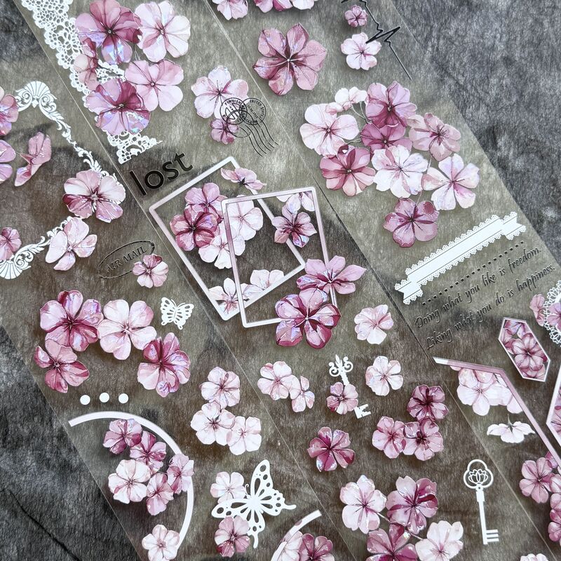 QYマステ7月新作♡夕日花畑 貝殻光