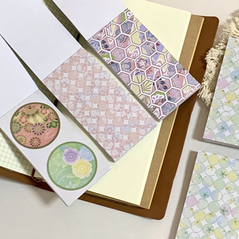 QYstudio7月新作 和素材ブック（5×10cm）50PC　