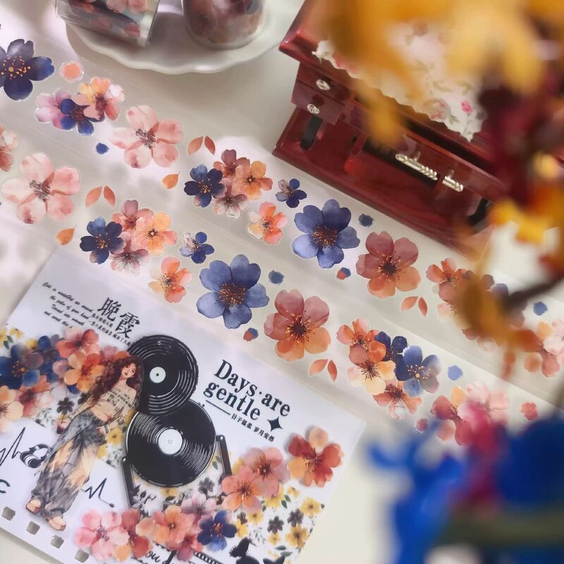 DXSマステ《暗香》4cm×3M （60cmループ）PET型抜き
