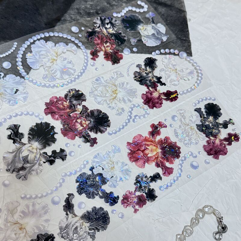 QYマステ10月新作アイリス 6cm×5M 貝殻光