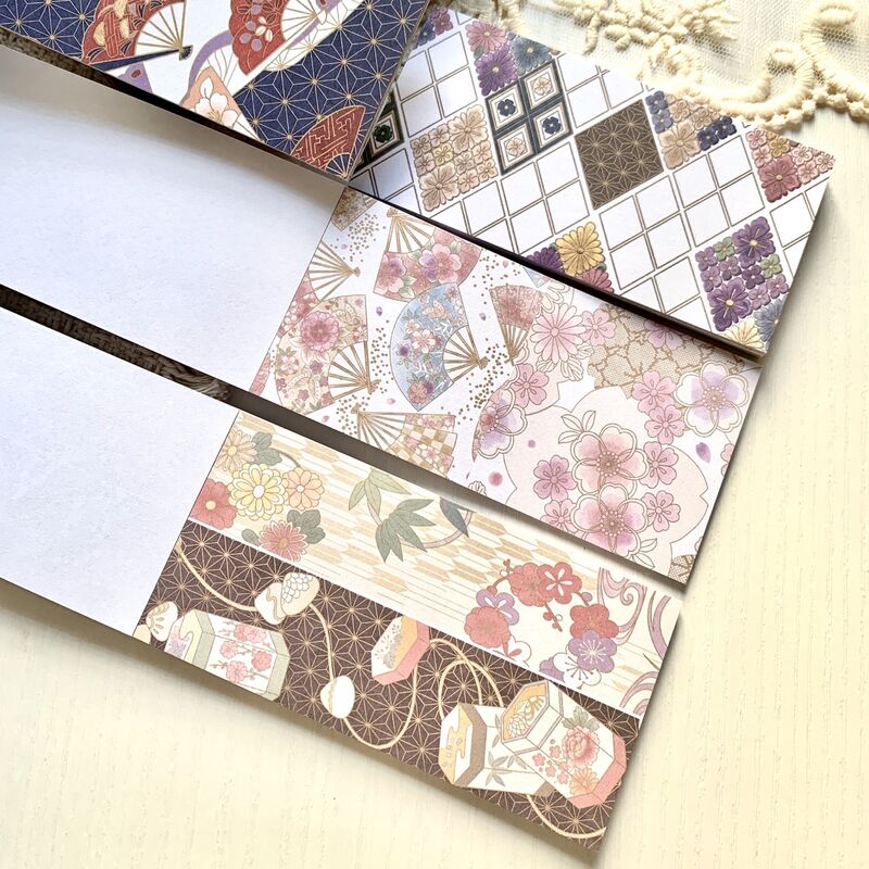 QYstudio9月新作 和素材ブック第二弾（5×10cm）50PC