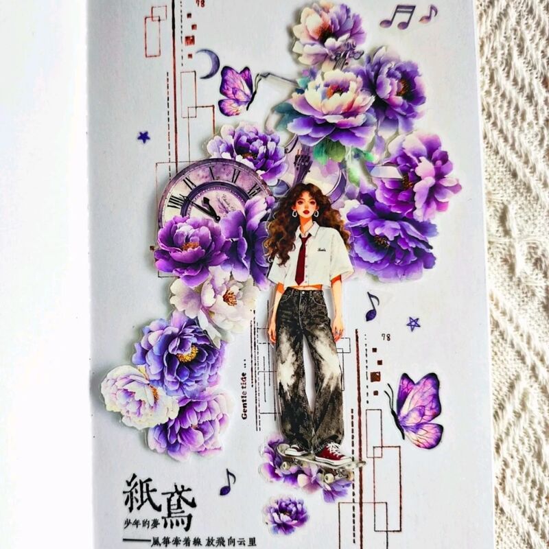 DXSマステ《紫時花奏》6cm×3M PET型抜き