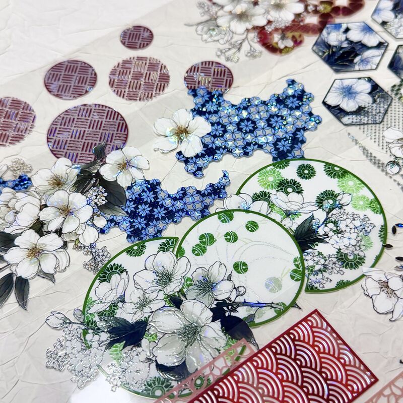 QYマステ6月新作 濃花彩 6cm×5M 貝殻光
