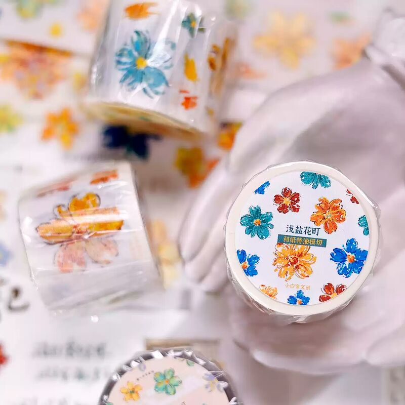 XBマステ【浅盐花町】3cm×3M PET型抜き
