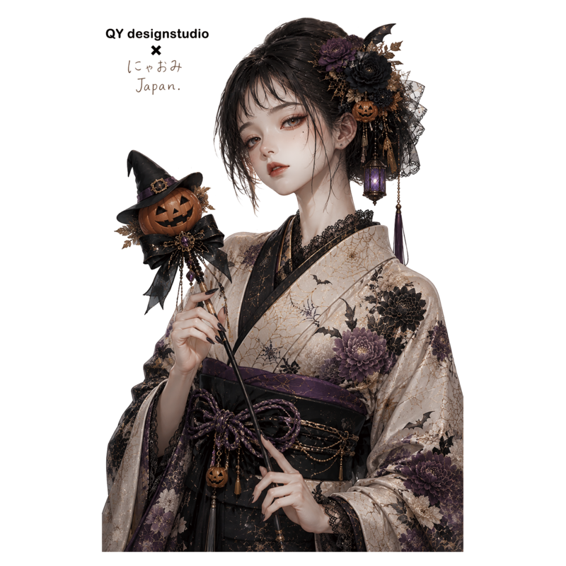 QYstudio9月新作ステッカーAセット5種類5枚