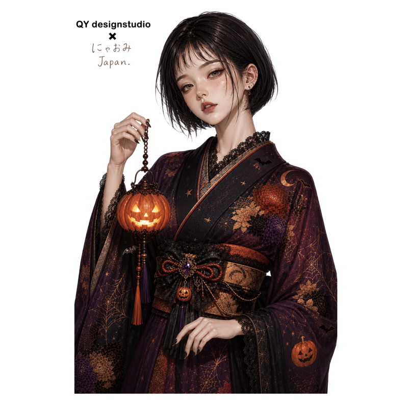 QYstudio9月新作ステッカーAセット5種類5枚