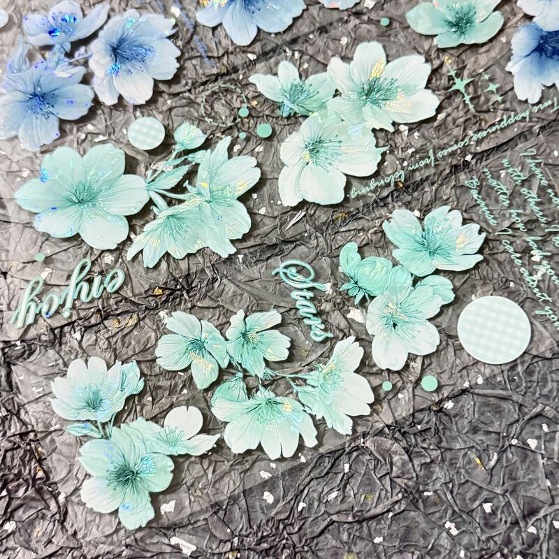 QYマステ8月新作Aqua Petals 6cm×5M 貝殻光