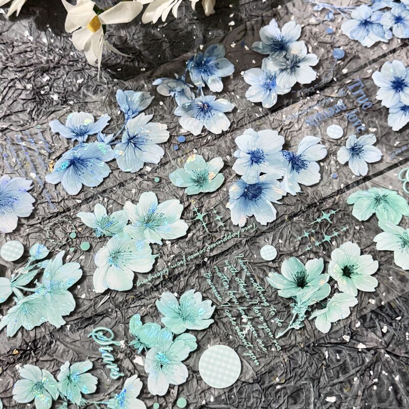 QYマステ8月新作Aqua Petals 6cm×5M 貝殻光