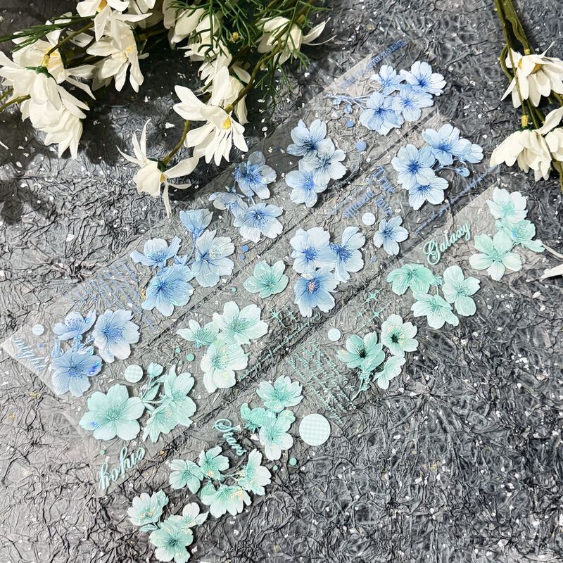 QYマステ8月新作Aqua Petals 6cm×5M 貝殻光