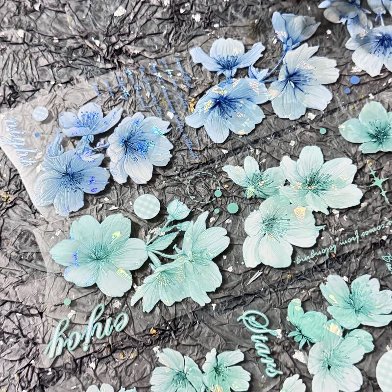 QYマステ8月新作Aqua Petals 6cm×5M 貝殻光