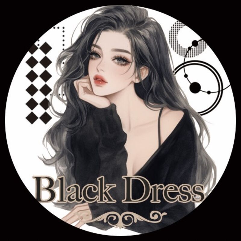 QYマステ7月新作♡Black Dress PET
