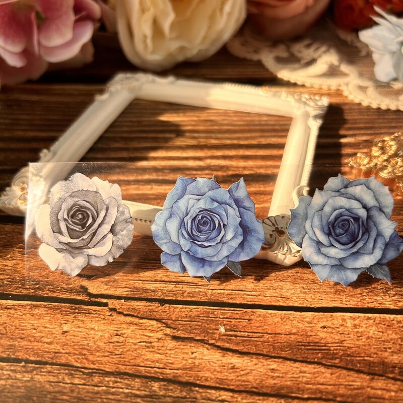QYマステ1月新作Blue Rose 4cm×5M PET