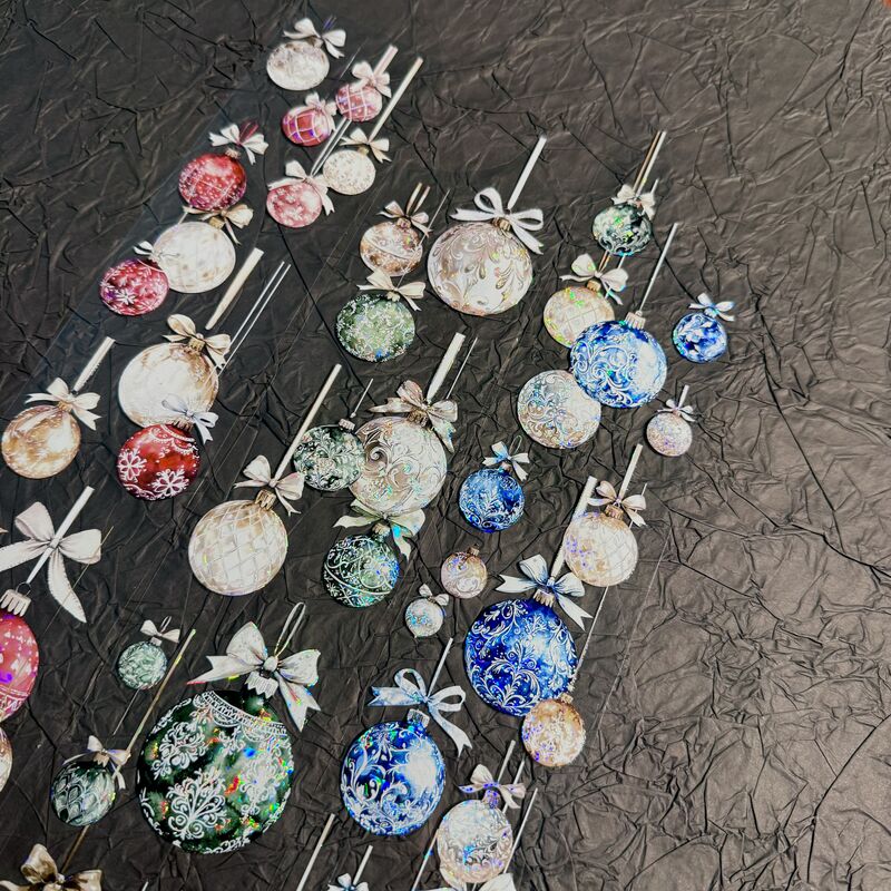 【復刻】QYマステ10月Christmas Night(復刻) 6cm×5M 貝殻光