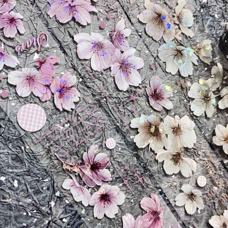 QYマステ8月新作Coral Petals 6cm×5M 貝殻光