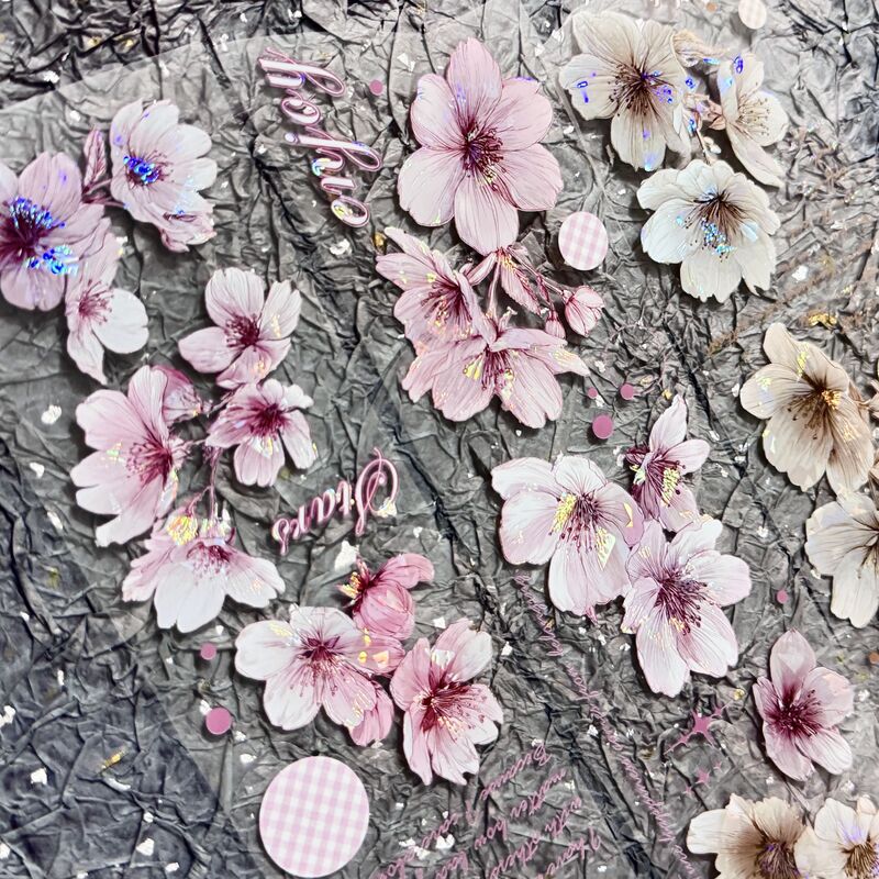 QYマステ8月新作Coral Petals 6cm×5M 貝殻光