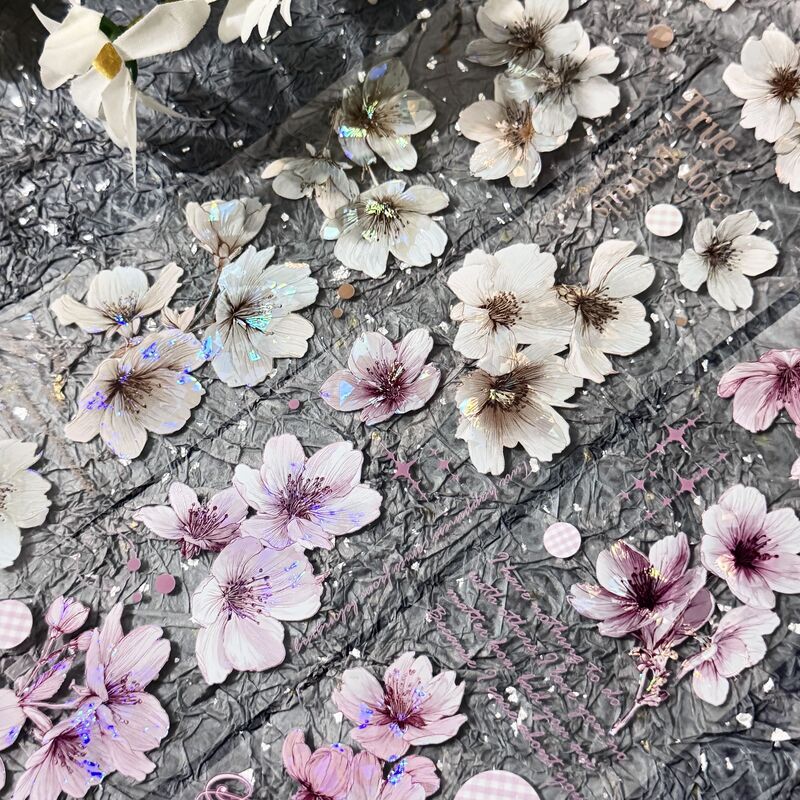 QYマステ8月新作Coral Petals 6cm×5M 貝殻光