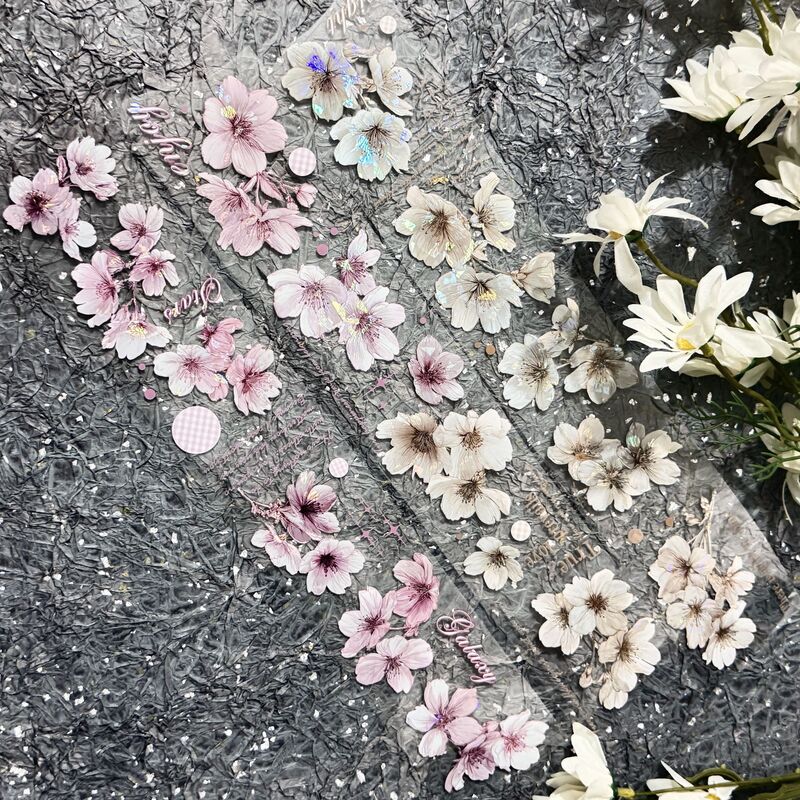 QYマステ8月新作Coral Petals 6cm×5M 貝殻光