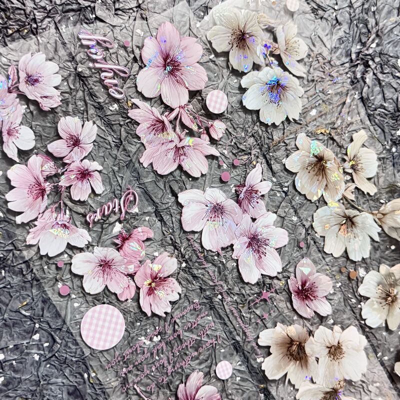 QYマステ8月新作Coral Petals 6cm×5M 貝殻光