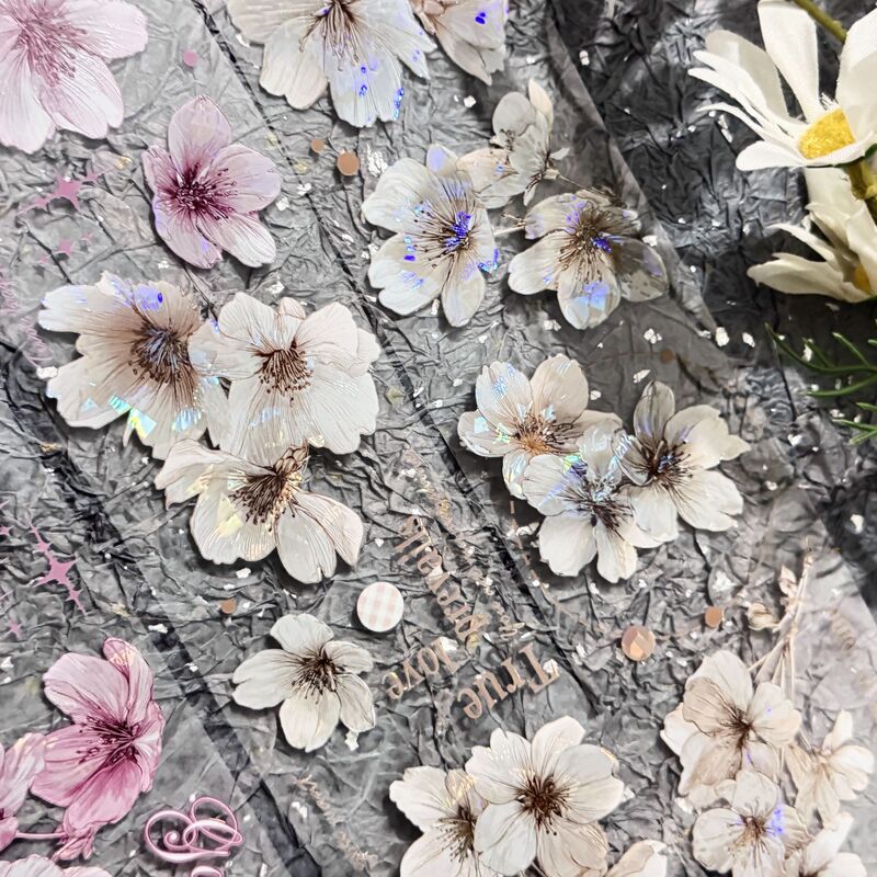 QYマステ8月新作Coral Petals 6cm×5M 貝殻光