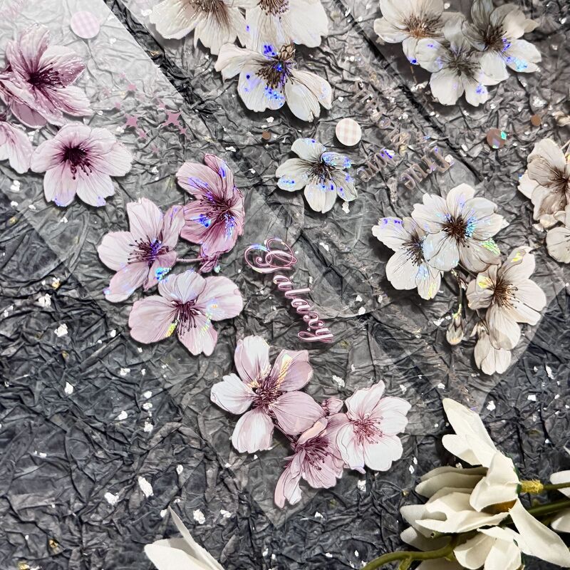 QYマステ8月新作Coral Petals 6cm×5M 貝殻光