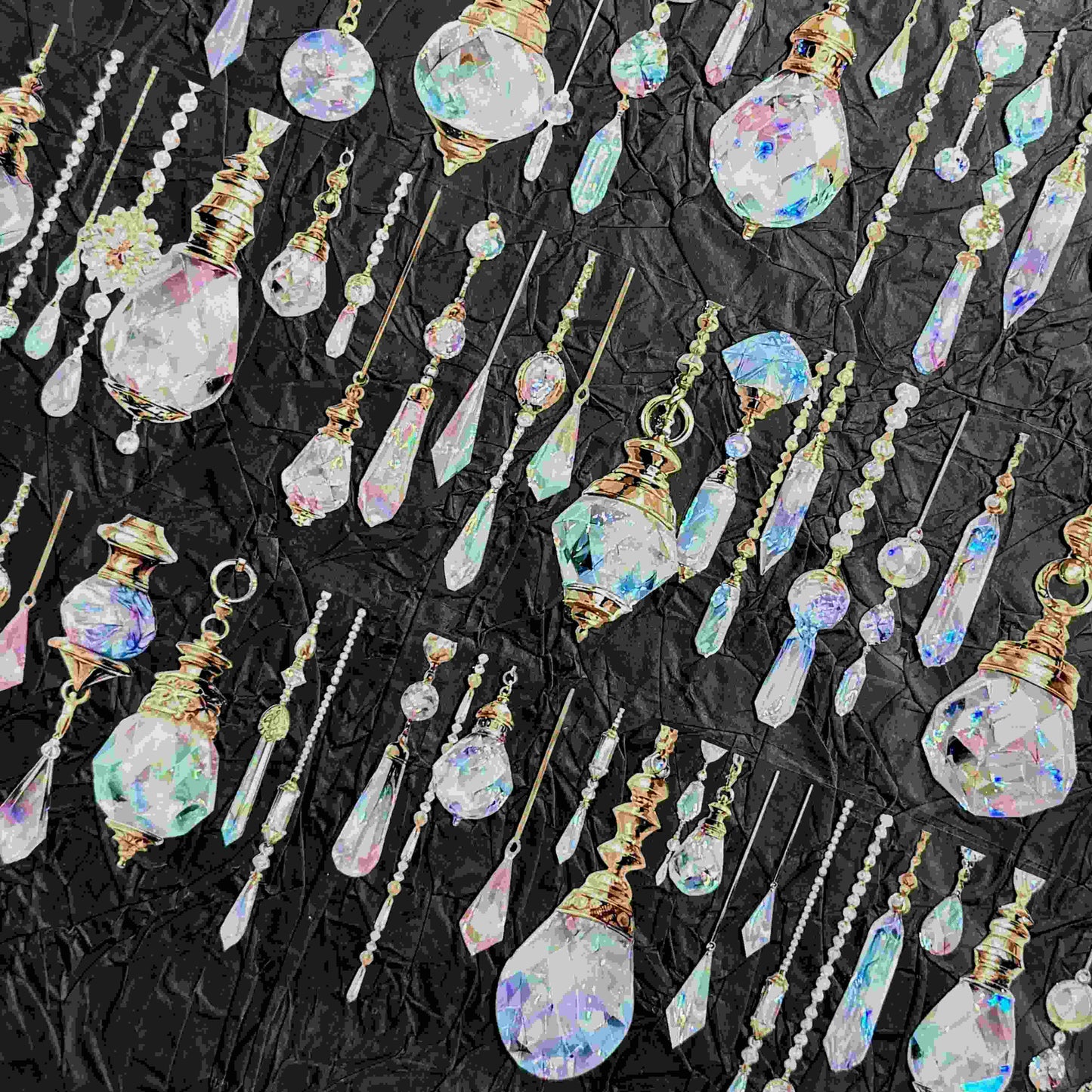 QYマステ廃盤品余剰分Crystal Last night 6cm×5M 貝殻光