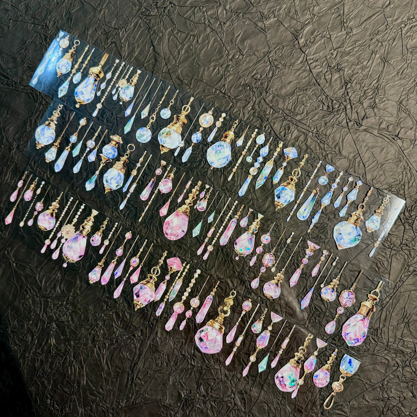 QYマステ廃盤品余剰分Crystal Party 6cm×5M 貝殻光