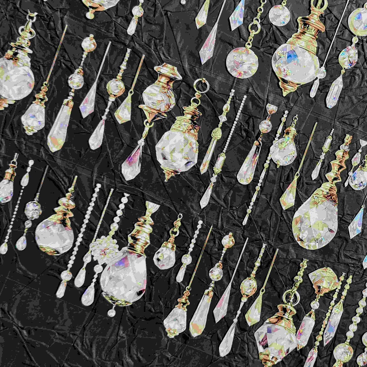 QYマステ廃盤品余剰分Crystal Tonight 6cm×5M 貝殻光
