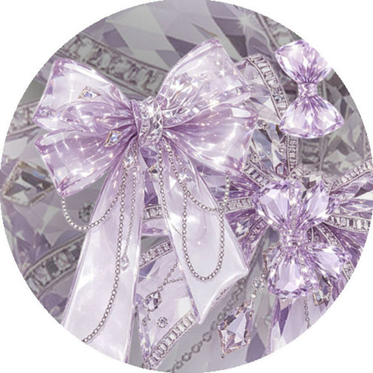 QYマステ7月新作 Crystal Ribbon 6cm×5M 貝殻光