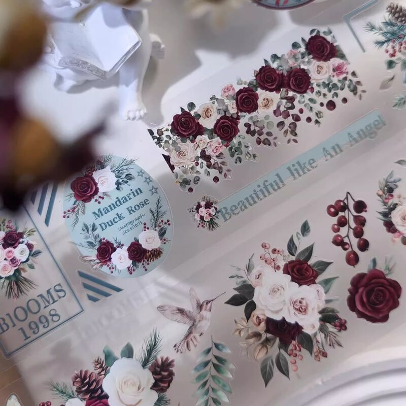 DXSマステ《往事1998》6cm×3M(60cmループ)PET・型抜き