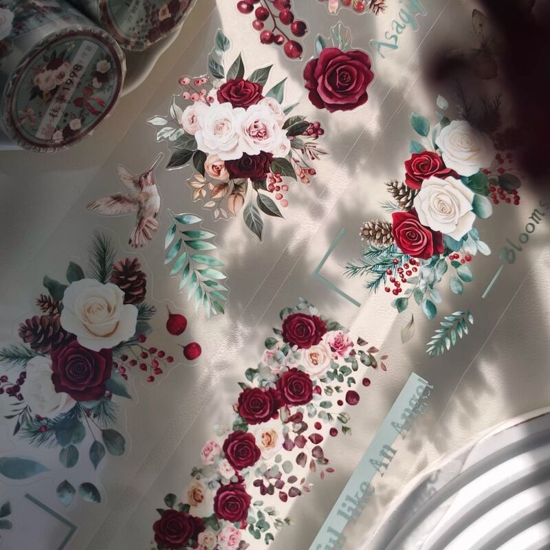 DXSマステ《往事1998》6cm×3M(60cmループ)PET・型抜き