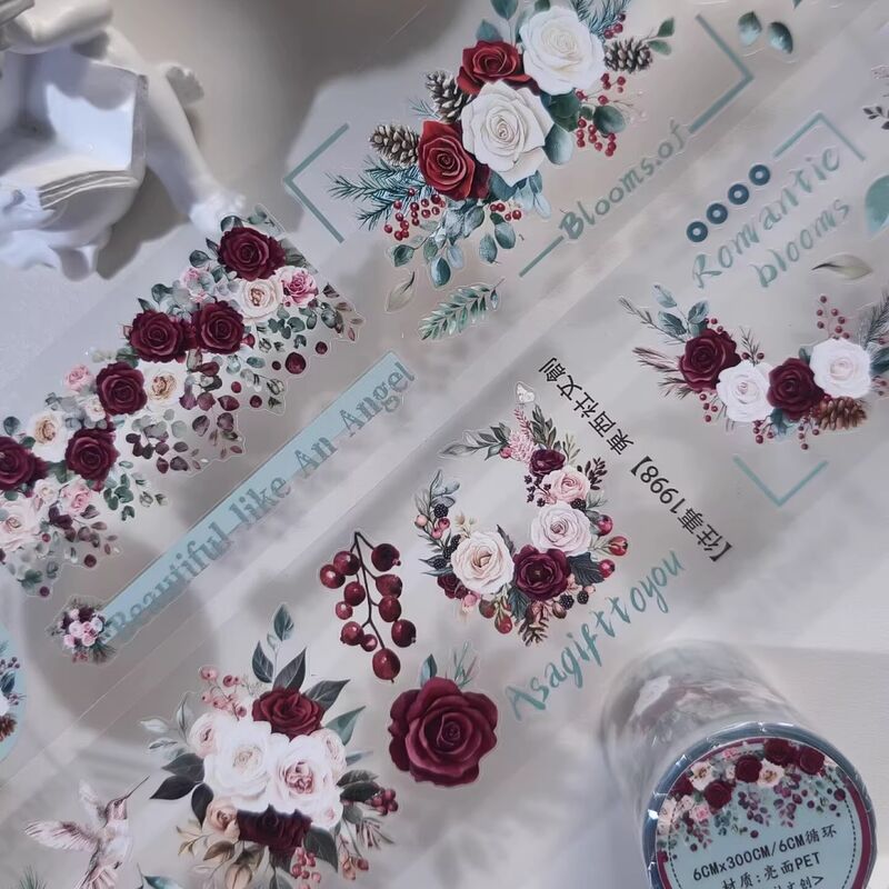 DXSマステ《往事1998》6cm×3M(60cmループ)PET・型抜き