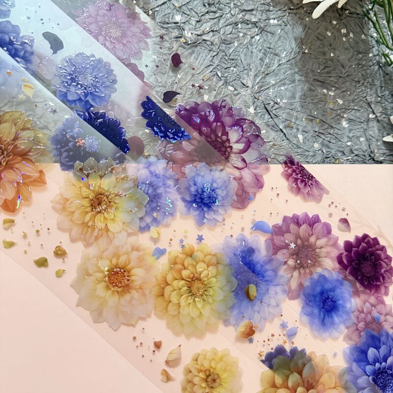 QYマステ9月新作Dahlia Mist 6cm×5M 貝殻光