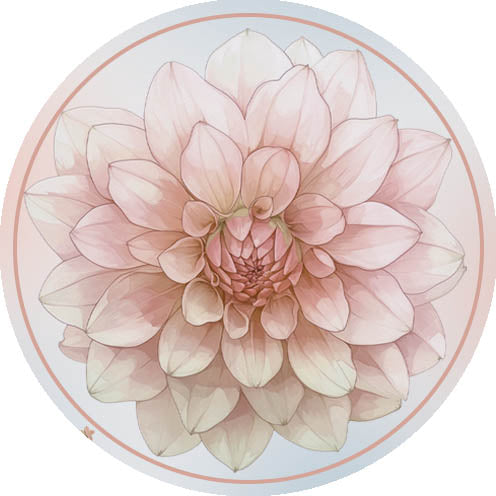 QYマステ廃盤品余剰分 Dahlia Garden 6cm×5M 貝殻光