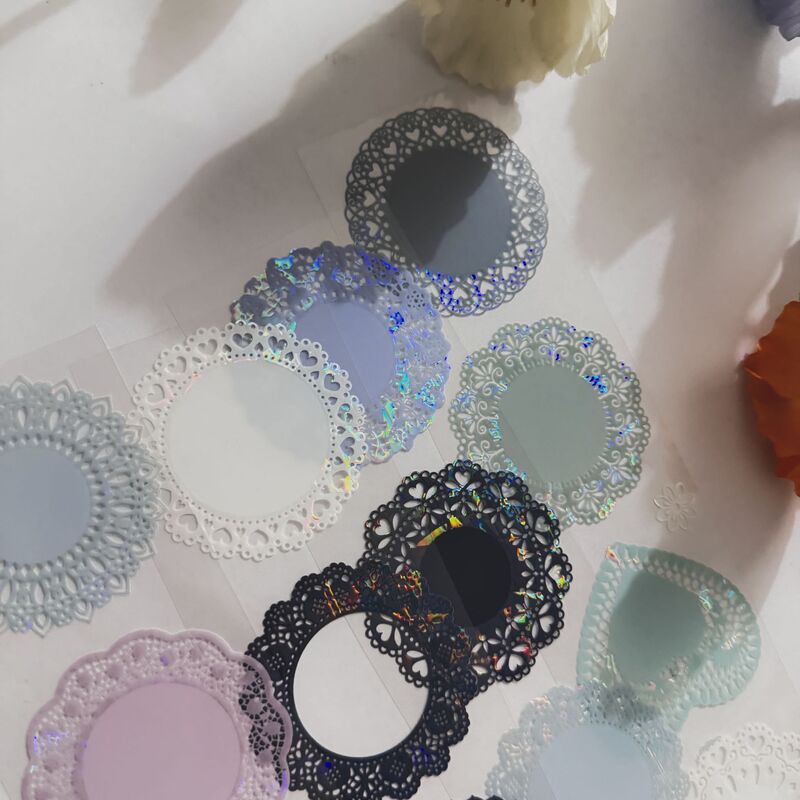 QYマステ7月新作 Doily Lace 6cm×5M 貝殻光