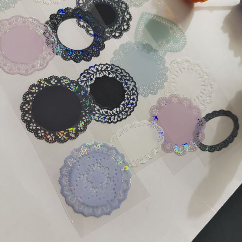 QYマステ7月新作 Doily Lace 6cm×5M 貝殻光