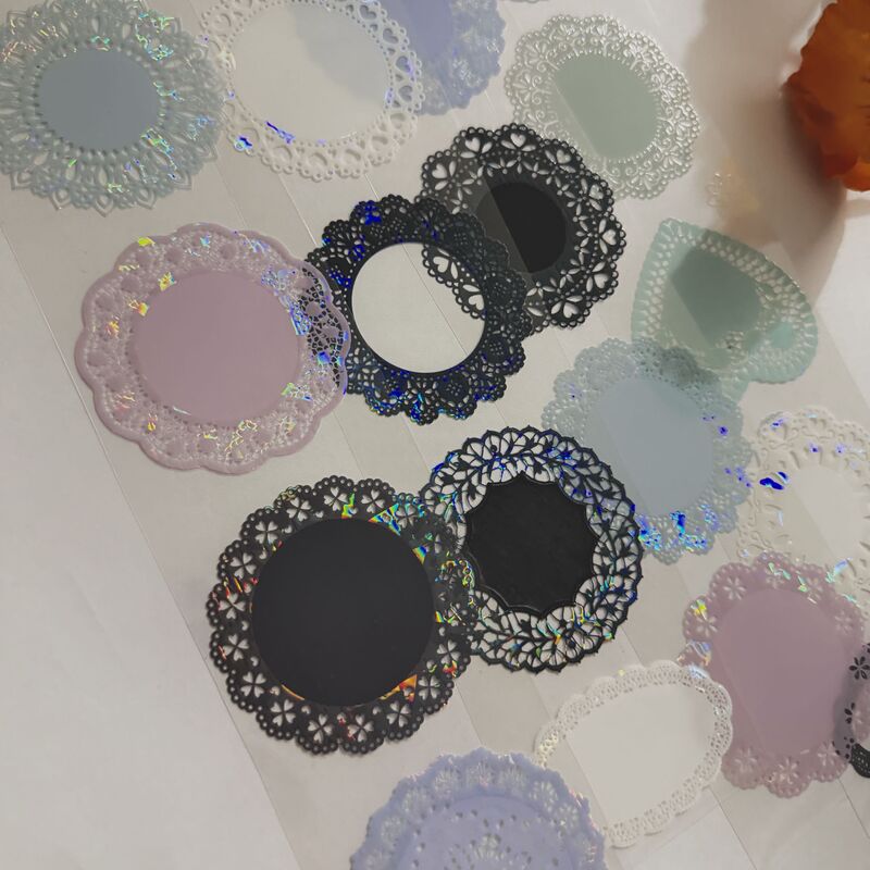 QYマステ7月新作 Doily Lace 6cm×5M 貝殻光