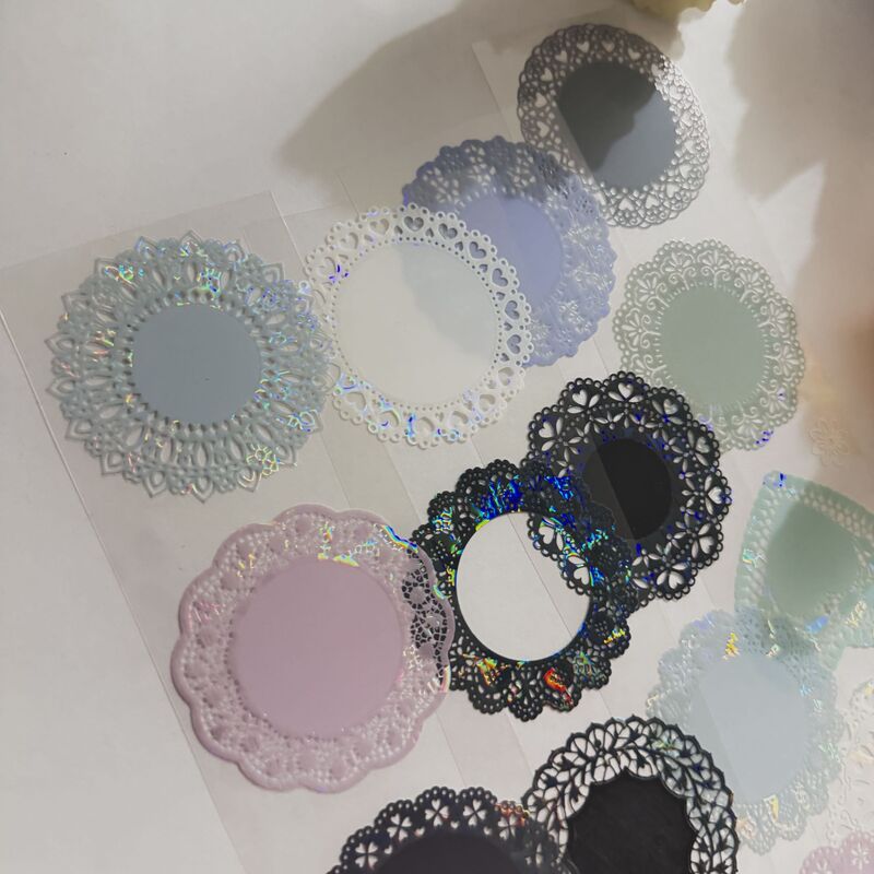 QYマステ7月新作 Doily Lace 6cm×5M 貝殻光