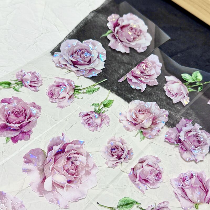 QYマステ6月新作 Dusky Rose  6cm×5M 貝殻光